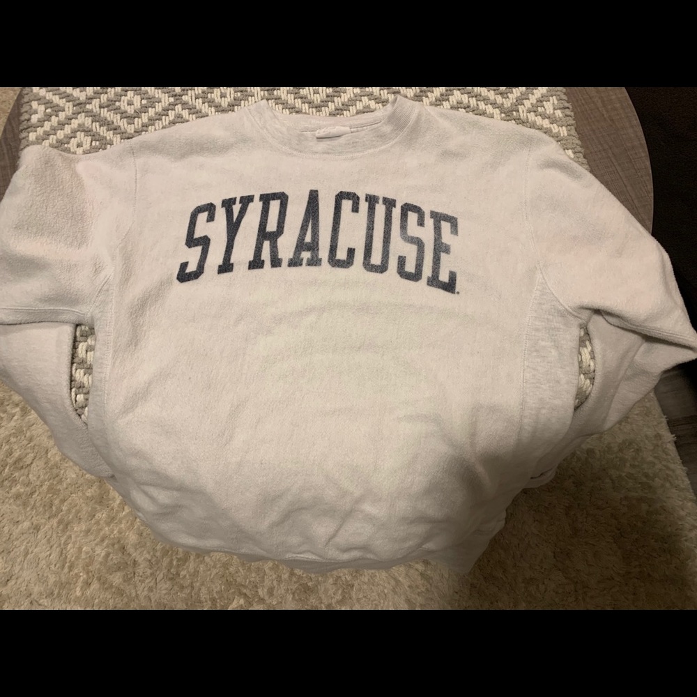 Champion Syracuse Authentic Crewneck Sweatshirt